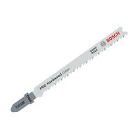 Bosch Powertool Accessories PRO Hardwood clean T101BF Jigsaw Blade 100mm Pack of 5