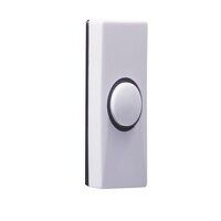 7910 Wired Doorbell Additional Chime Bell Push White