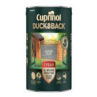 Cuprinol Ducksback 5 Year Waterproof for Sheds  Fences Dusted Aloe 5 litre