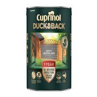 Cuprinol Ducksback 5 Year Waterproof for Sheds  Fences Misty Heathland 5 litre