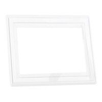 Dencon Clear Finger Plate 2-Gang
