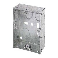 Dencon Metal Back Box 1-Gang 25mm