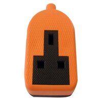 Dencon Trailing Socket 13A 1-Gang Orange