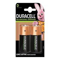 Duracell D Cell 3000Mah Rechargeable Batterie...
