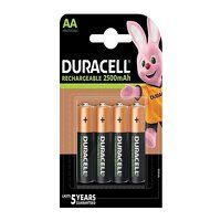 Duracell AA Cell 2500Mah Rechargeable Batteri...