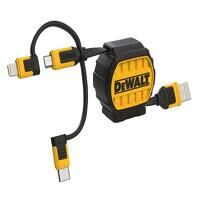 DEWALT Telecoms 3-in-1 Retractable Cable 0.9m...