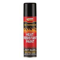 Everbuild Sika Heat Resistant Paint Aerosol 400ml