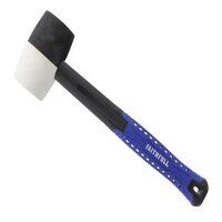 Faithfull Black  White Fibreglass Mallet 16oz