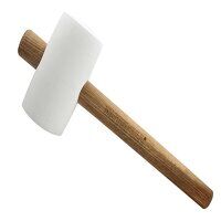 Faithfull FSC White Rubber Mallet 28oz