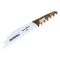 Faithfull S950HM Wood Carbide Sabre Saw Blade...