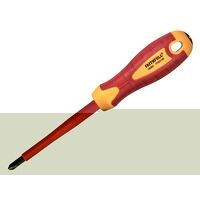 Faithfull VDE Soft Grip Screwdriver Phillips Tip PH2 x 100mm