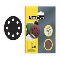 Flexovit Hook  Loop Sanding Disc 115mm Medium...