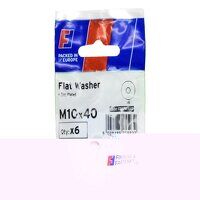 ForgeFix Flat Washers ZP M10 x 40mm ForgePack...