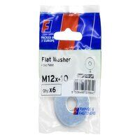 ForgeFix Flat Washers ZP M12 x 40mm ForgePack...