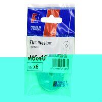 ForgeFix Flat Washers ZP M6 x 40mm ForgePack ...