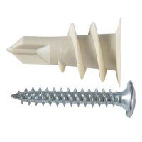 ForgeFix Nylon Plasterboard Fixing 4.5 x 35mm...