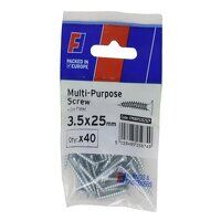 ForgeFix Multi-Purpose Pozi Screw CSK ST ZP 3...