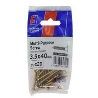 ForgeFix Multi-Purpose Pozi Screw CSK ST ZYP ...