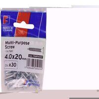 ForgeFix Multi-Purpose Pozi Screw CSK ST ZP 4...