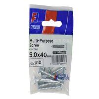 ForgeFix Multi-Purpose Pozi Screw CSK ST ZP 5...