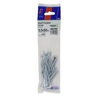 ForgeFix Multi-Purpose Pozi Screw CSK ST ZP 5...