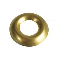 Screw Cup Washers Brass No.10 Forge Pack 20