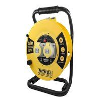 Faithfull Power Plus Open Cable Reel 110V 40m...