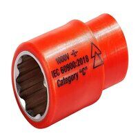 ITL Insulated Insulated 3/8in Drive Socket 17mm