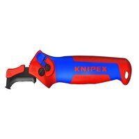 KNIPEX 16 50 145 SB Stripping Knife with Guid...