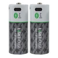 Lighthouse C USB-C Rechargeable Battery Li-io...
