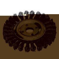 Lessmann Knot Wheel Brush 115 x 14mm 22.2mm B...