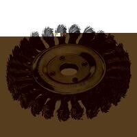 Lessmann Knot Wheel Brush 125 x 14mm 22.2mm B...