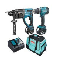 Makita DLX2025T LXT Combo Kit 18V 2 x 5.0Ah L...