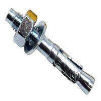 MASONMATE Zinc Plated Through Bolt M10 x 65mm...
