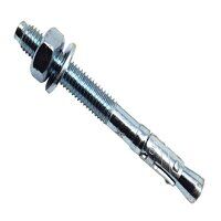 MASONMATE Zinc Plated Through Bolt M10 x 95mm...
