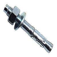 MASONMATE Zinc Plated Through Bolt M12 x 80mm...