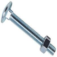 METALMATE Cup Square Hex Bolt  Nut ZP M8...