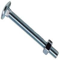 METALMATE Cup Square Hex Bolt  Nut ZP M8...