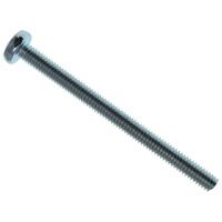 METALMATE Machine Screw Pozi Compatible Pan Head ZP M4 x 50mm Box 25