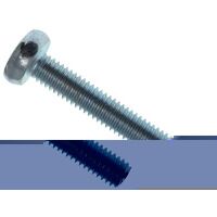 METALMATE Machine Screw Pozi Compatible Pan Head ZP M6 x 40mm Box 25