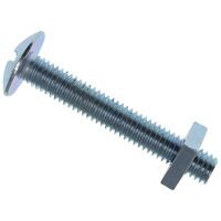 METALMATE Roofing Bolt  Nut ZP M6 x 30mm (Box...