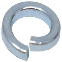 METALMATE Square Section Spring Washer Bright ZP 6mm (Box 250)