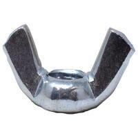 METALMATE Wing Nut Bright ZP M8 Box 25