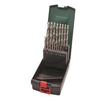 Metabo HSS-G Drill Bit Set, 19 Piece