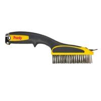 Toolbank Short Handled Wire Brush 11in