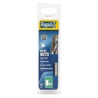 Rapid Steel Rivet Nuts M3 (Pack 20  Free Drill Bit)