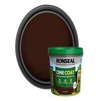Ronseal One Coat Shed  Fence Protection Dark ...