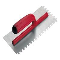 RUBI TILING TOOLS PRO Steel Notched Trowel 11...