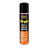 Rustins Strypit Paint  Varnish Stripper Aerosol 500ml