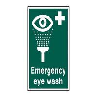 Scan Emergency Eye Wash - PVC Sign 200 x 300m...